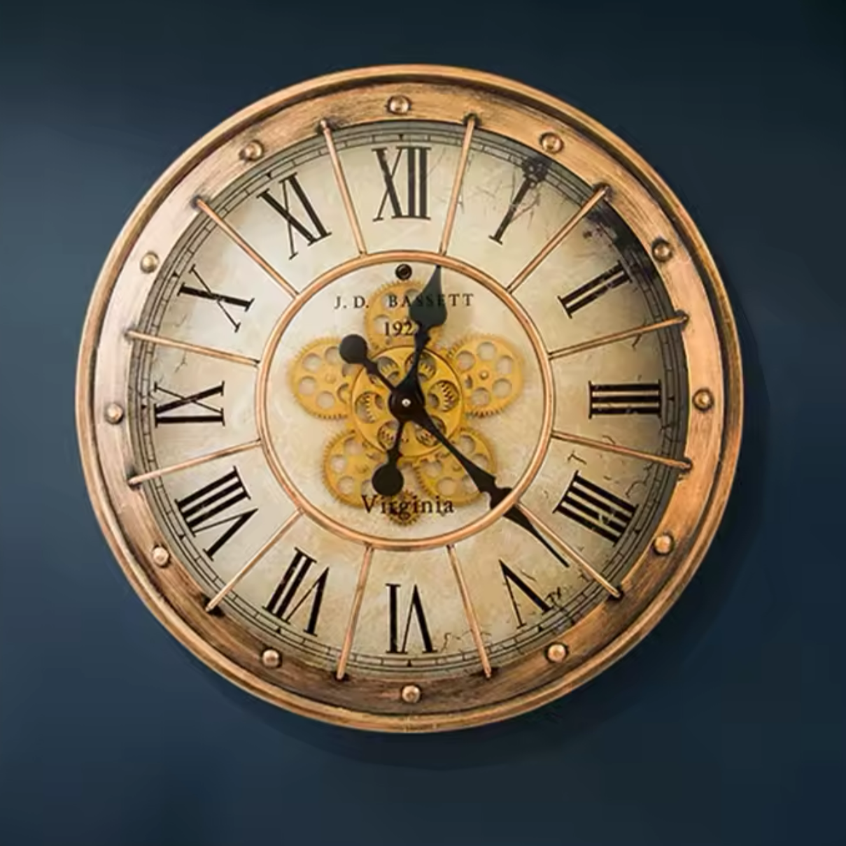 Gears Wall Clock