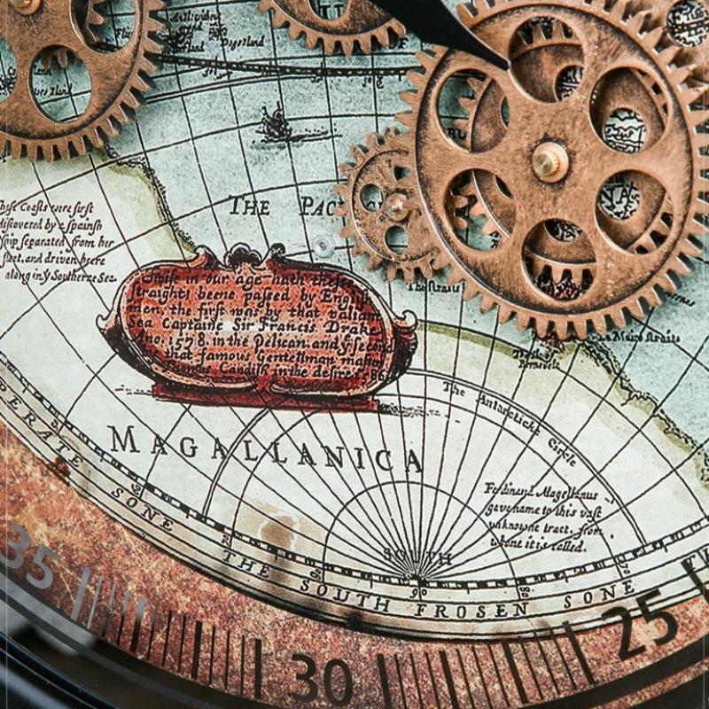 Gears Tournant Wall Clock