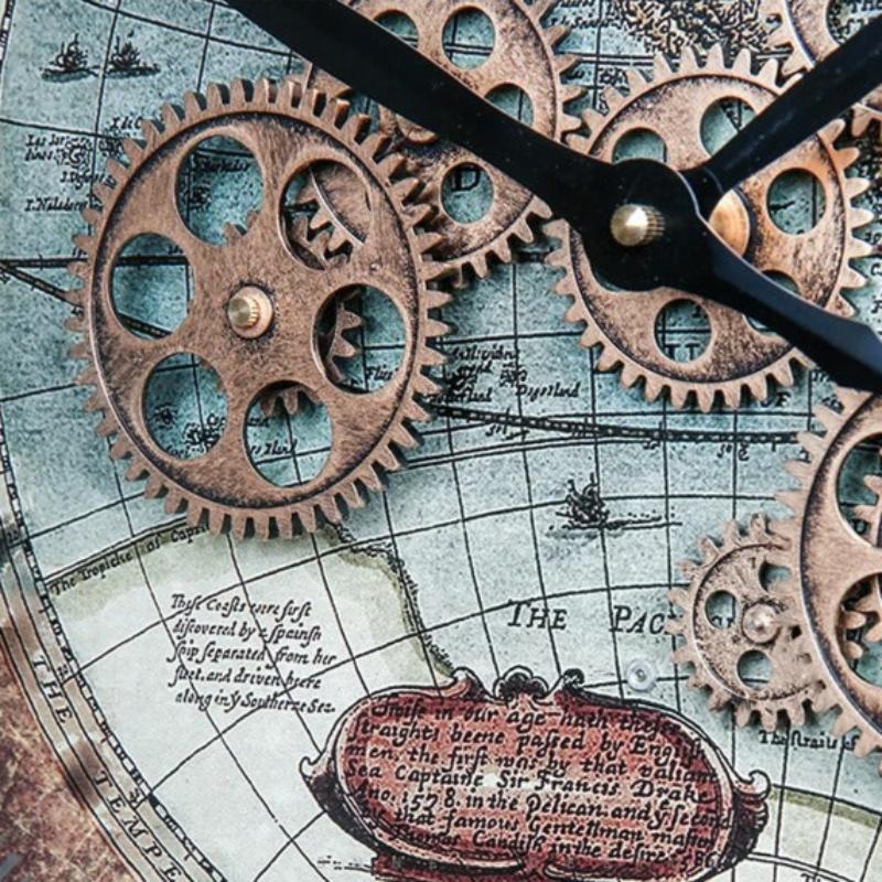 Gears Tournant Wall Clock