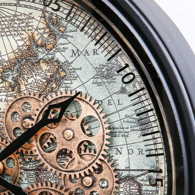 Gears Tournant Wall Clock