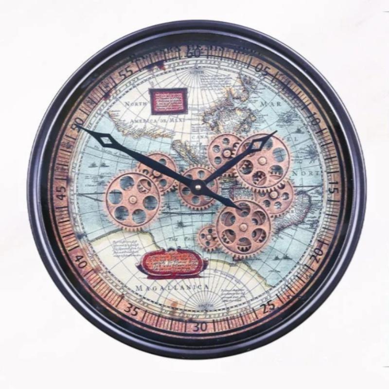 Gears Tournant Wall Clock