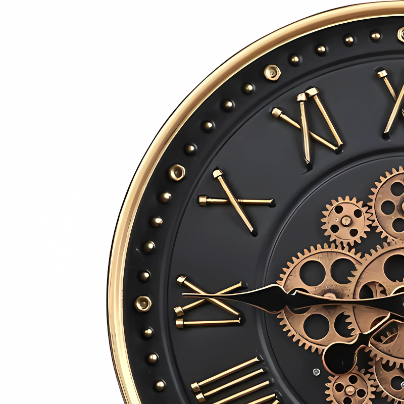 Gears Wall Clock