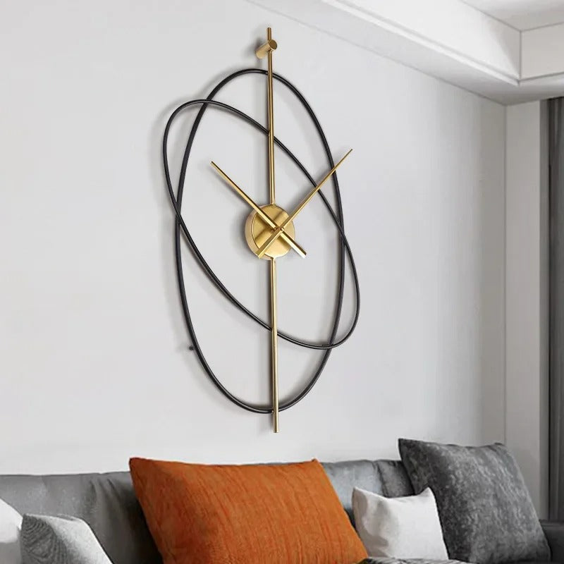 Iron Wall Clock