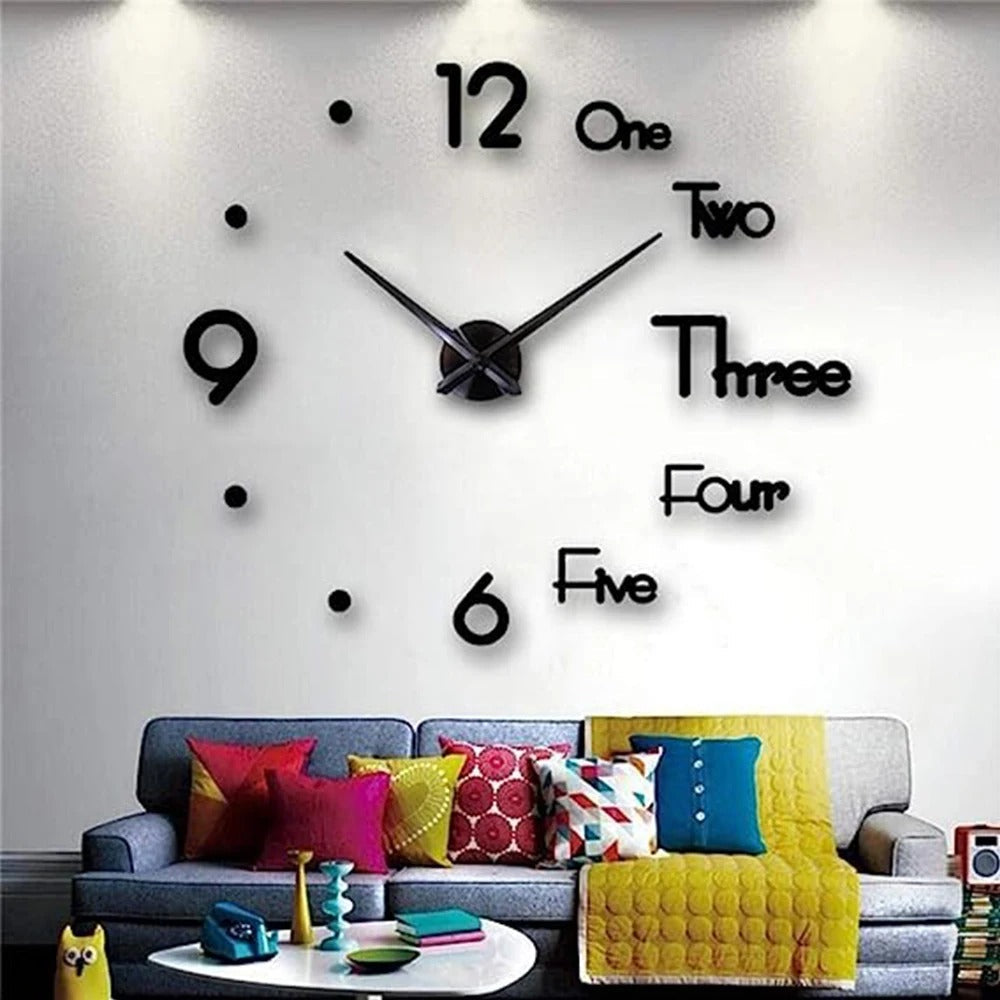 Giant 120 cm Wall Clock