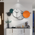 The Large Wall Clock shown as a refined decorative accent for a modern living space.