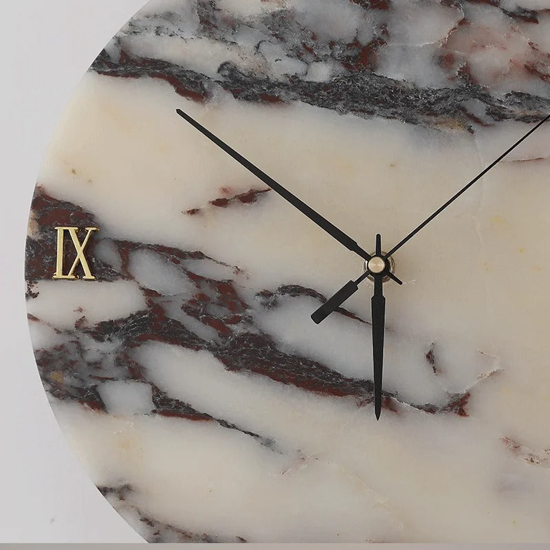Marble Illuminated Wall Clock