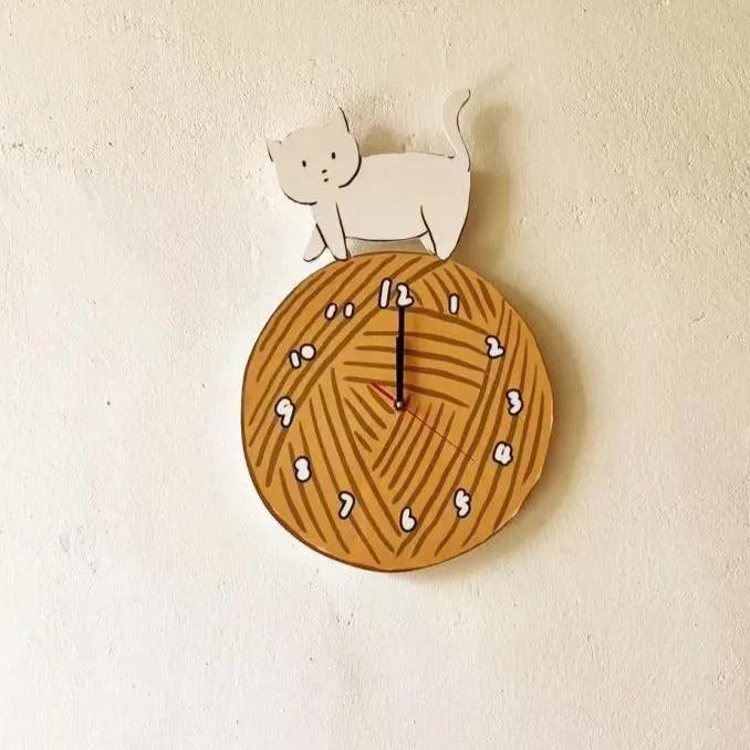 A Masha Wall Clock with a distinctive presence, made to enhance a curated interior.