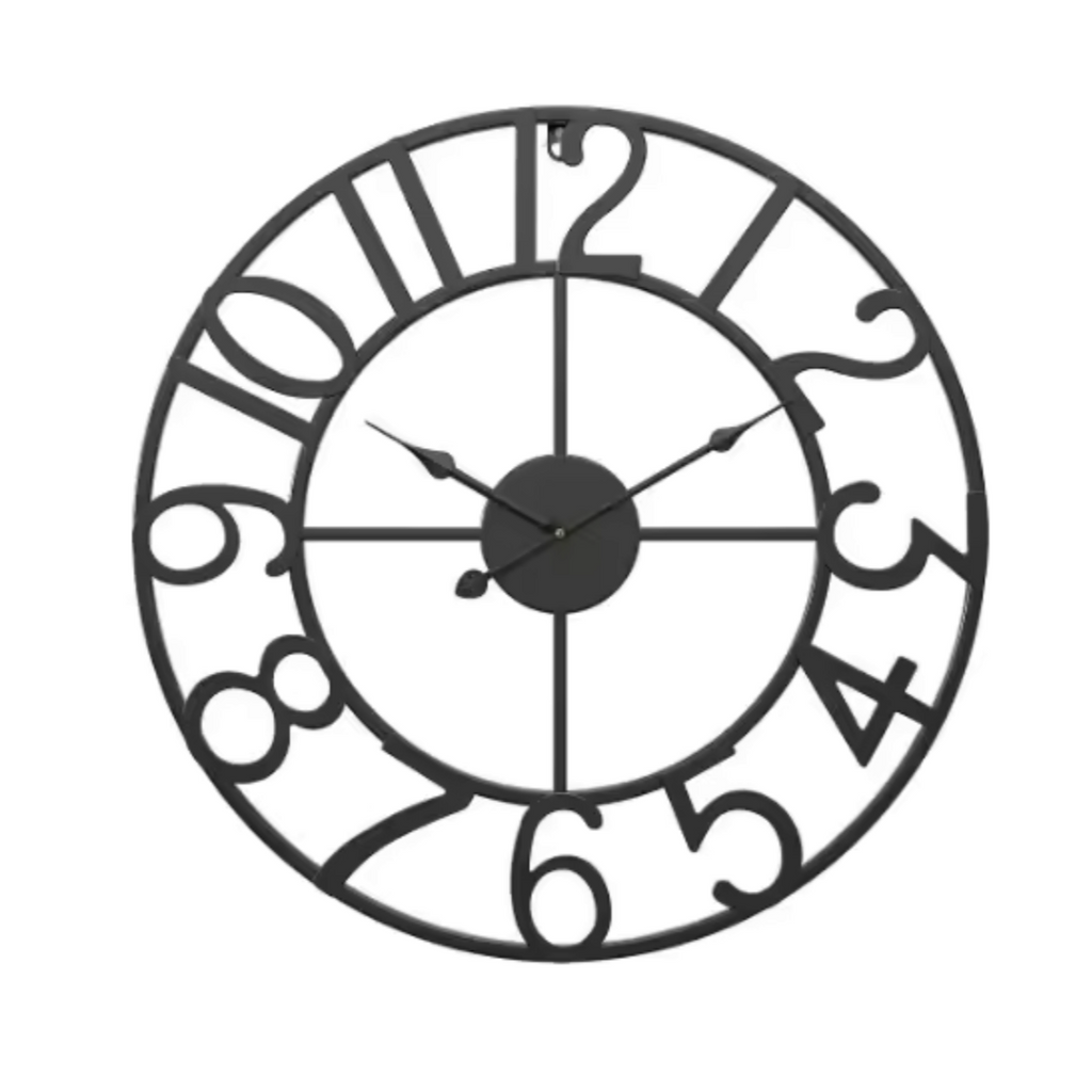 Modern in Metal Clock