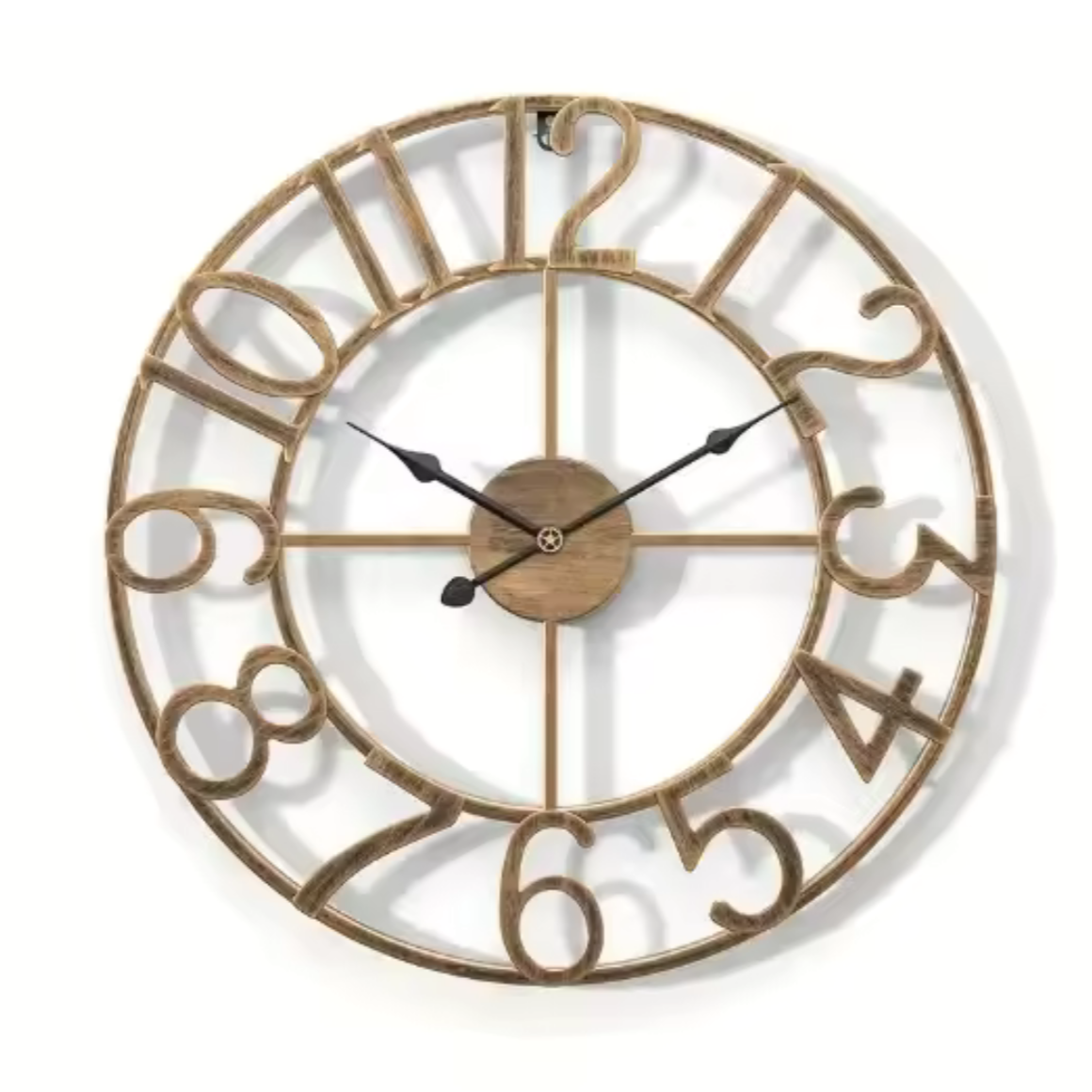 Modern in Metal Clock
