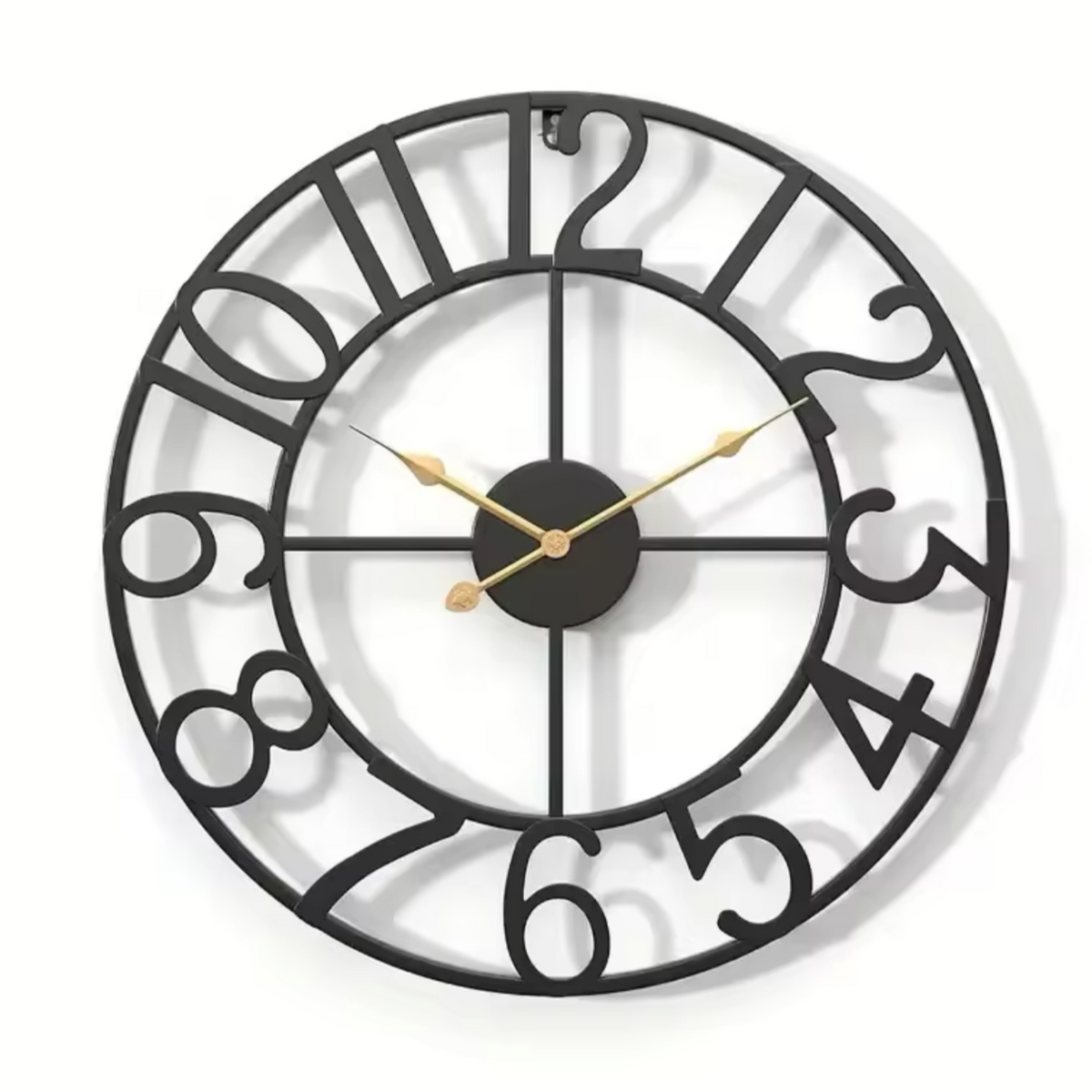 Modern in Metal Clock