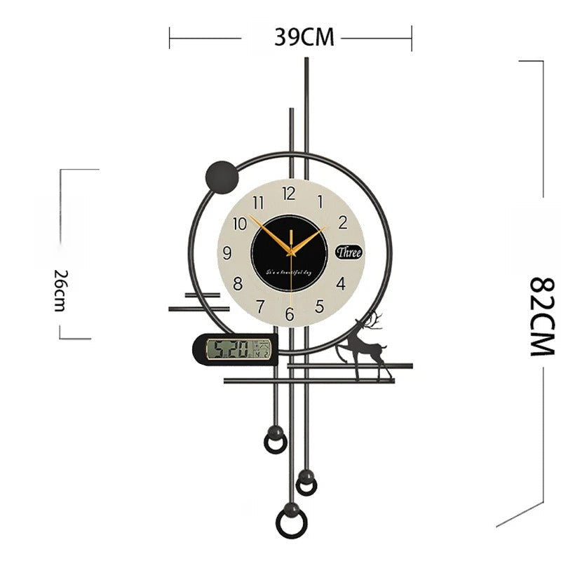 Modern LED Wall Clock