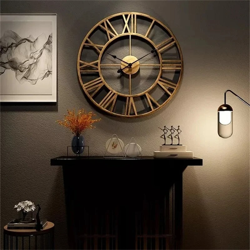 Black Wall Clock