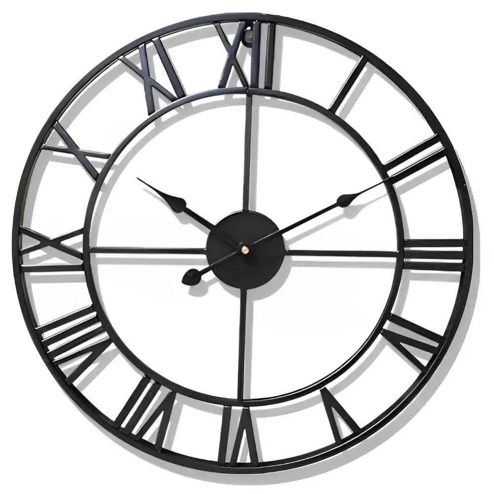 Black Wall Clock
