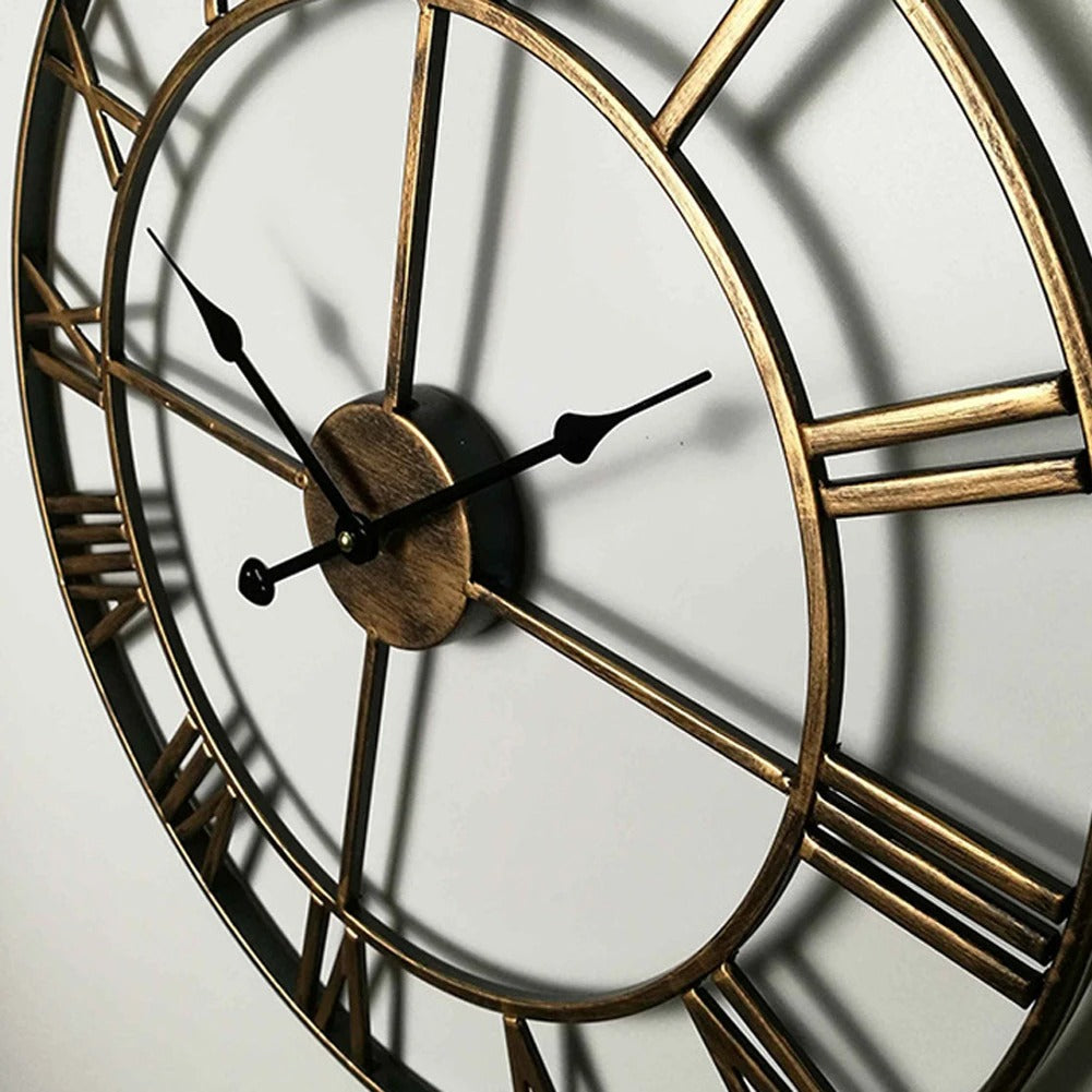Black Wall Clock