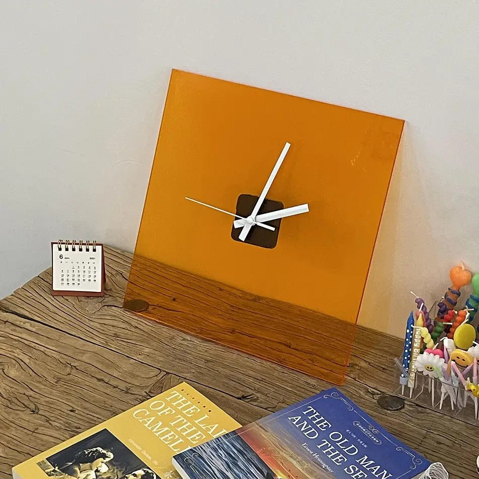Blue Wall Clock