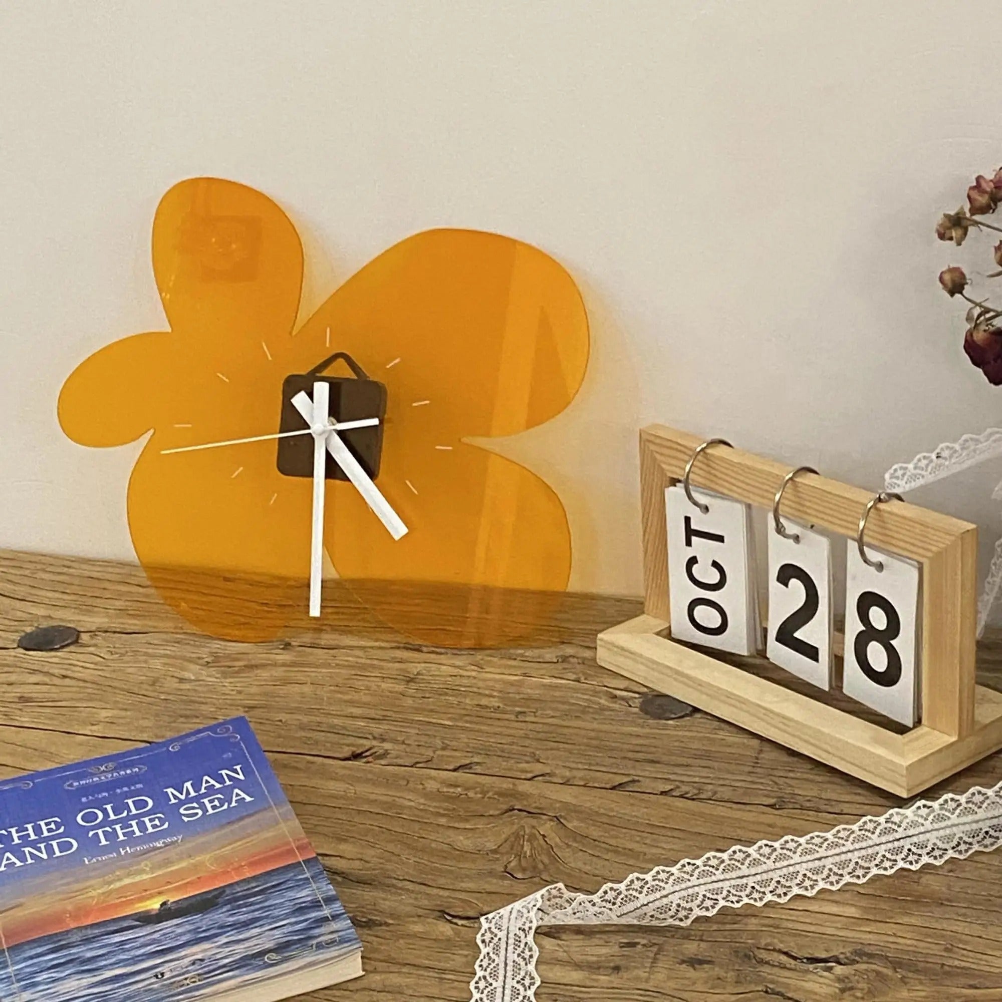 Blue Wall Clock