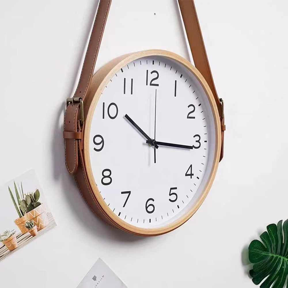 Unique Wood Wall Clock