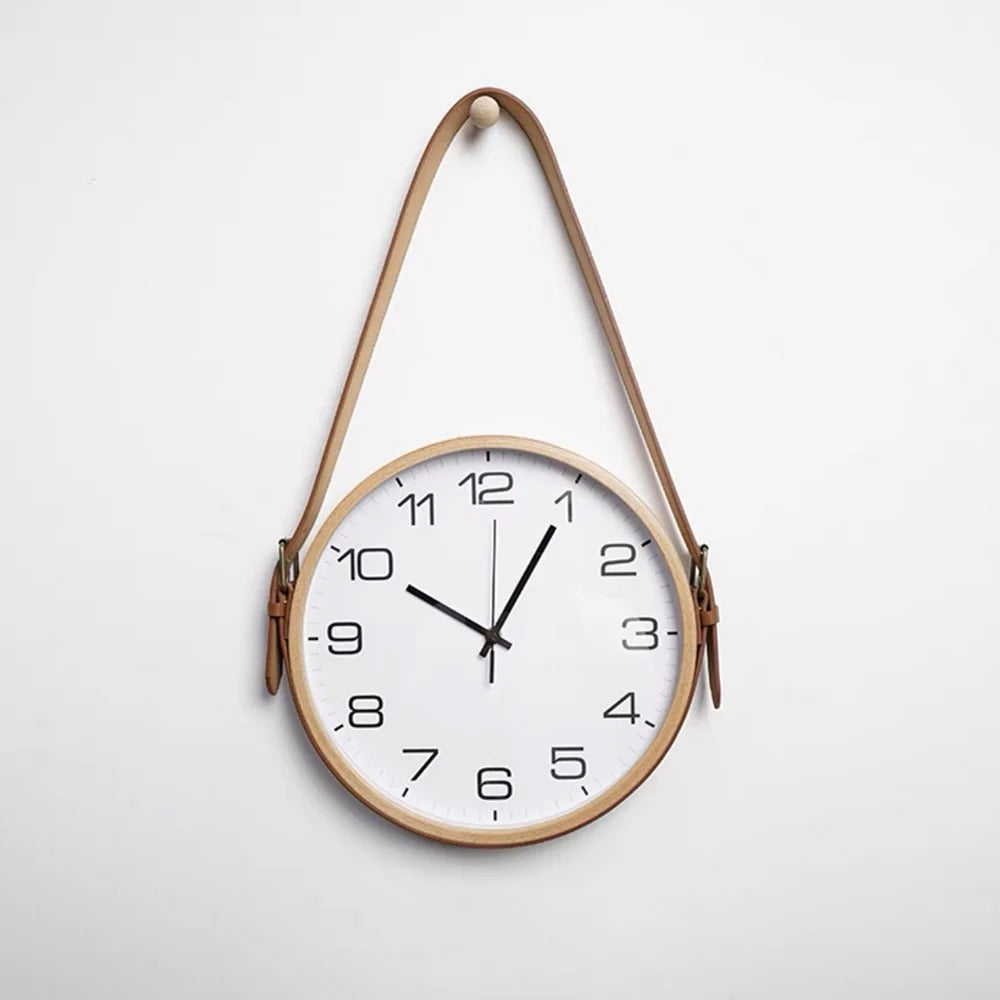Unique Wood Wall Clock