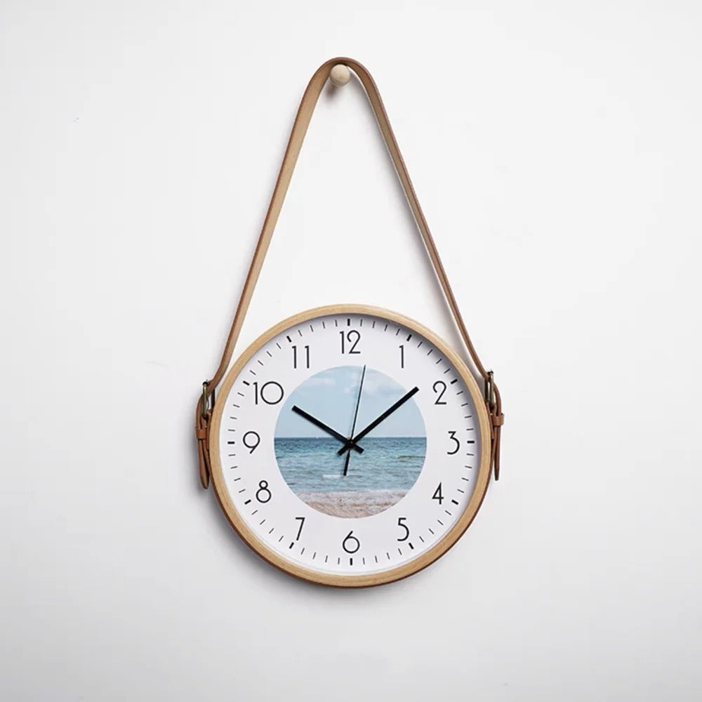 Unique Wood Wall Clock