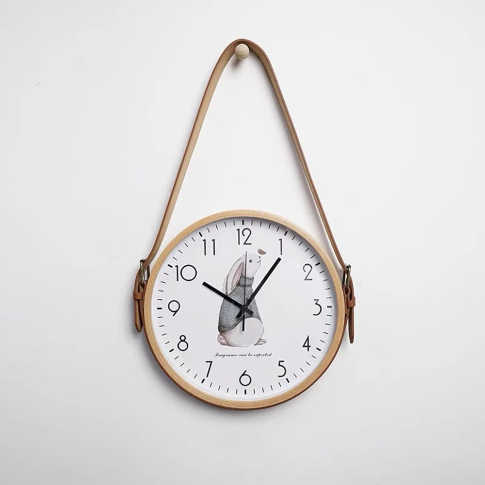 Unique Wood Wall Clock