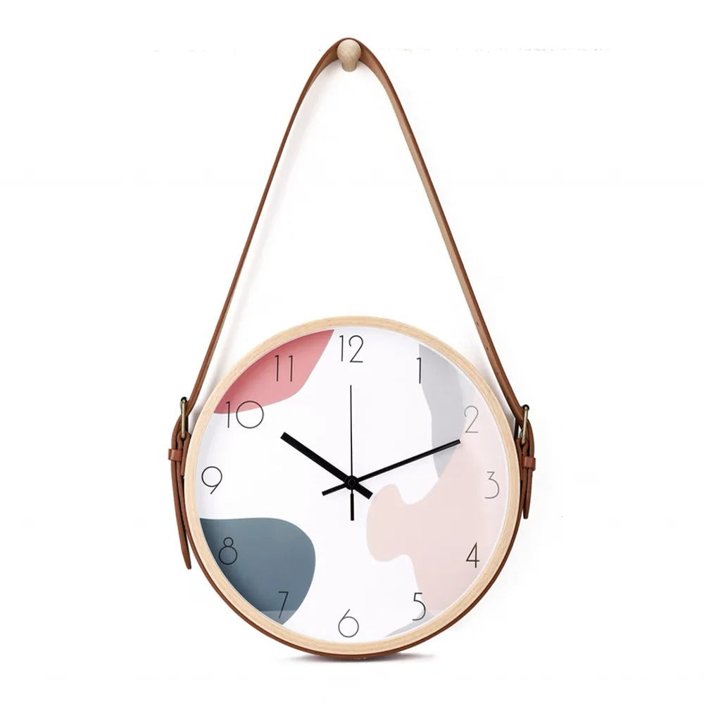 Unique Wood Wall Clock
