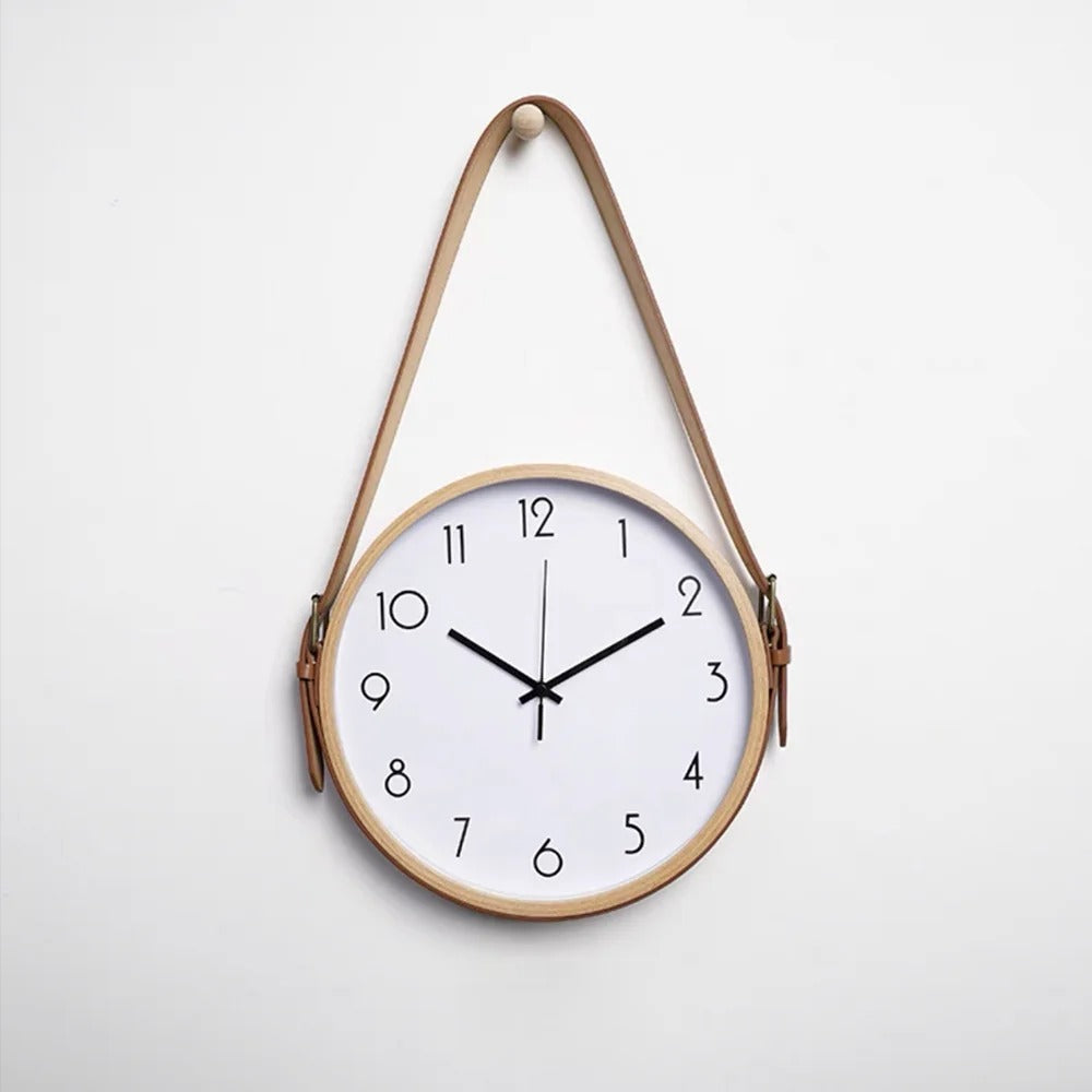 Unique Wood Wall Clock