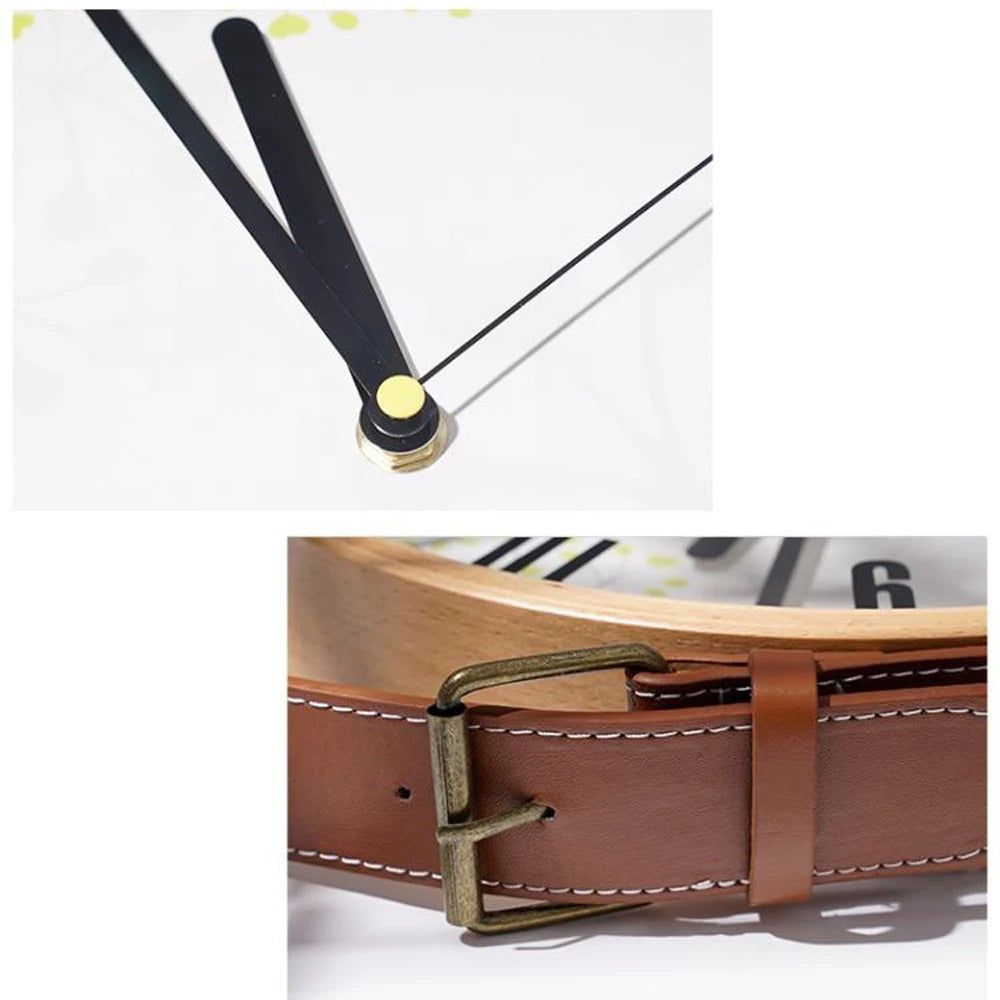Unique Wood Wall Clock