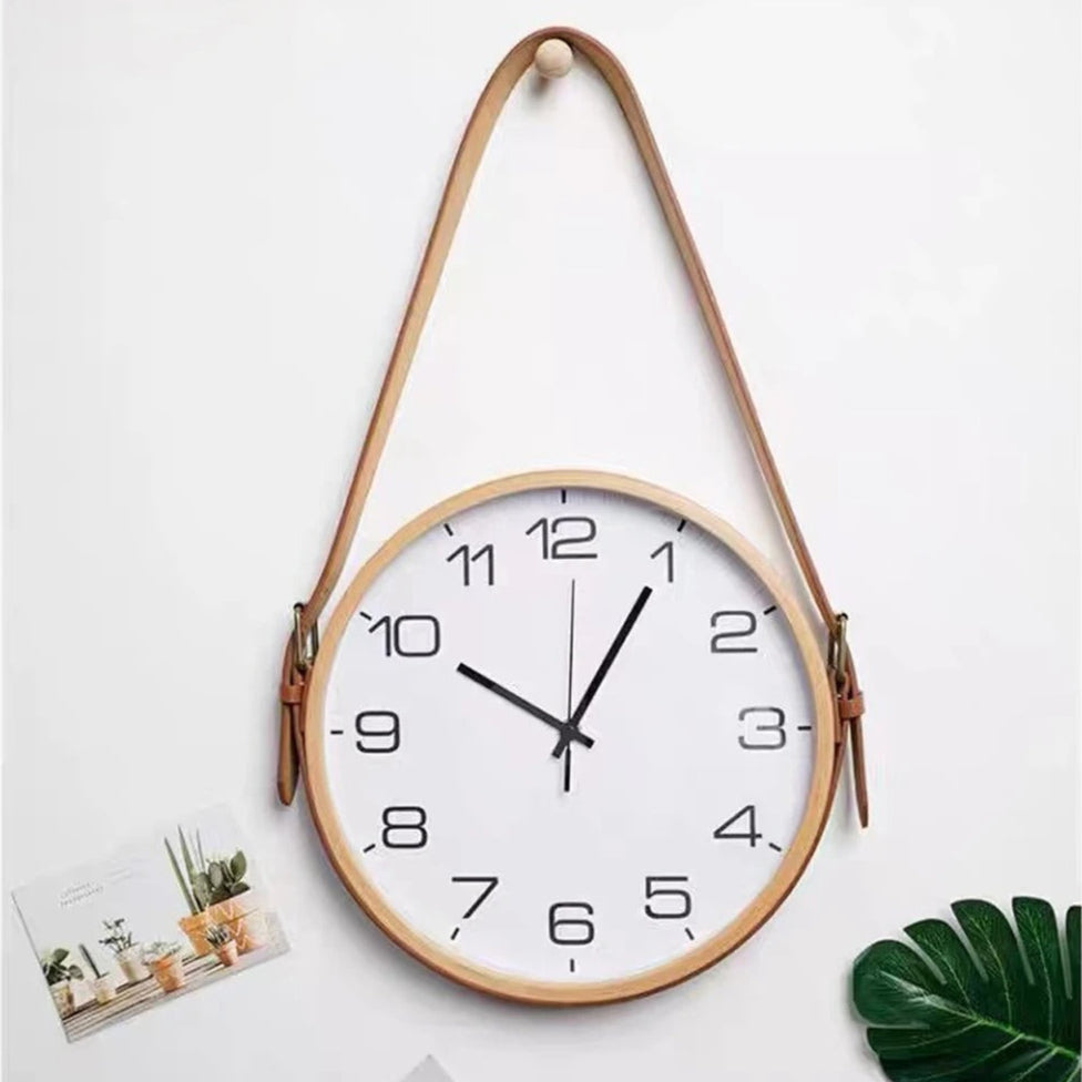 Unique Wood Wall Clock