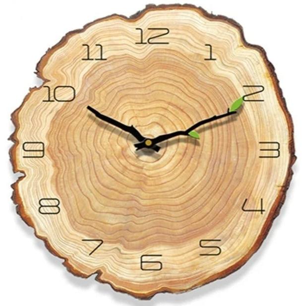 Unique in Wood Wall Clock