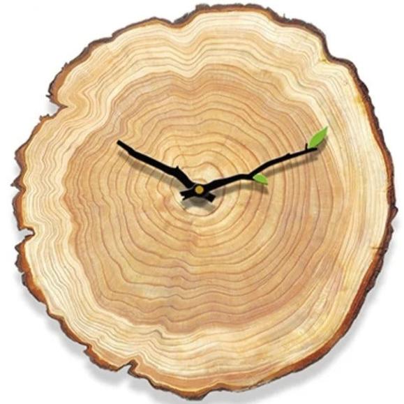 Unique in Wood Wall Clock