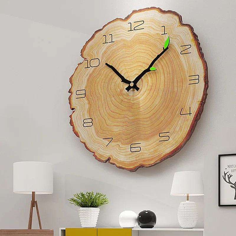 Unique in Wood Wall Clock