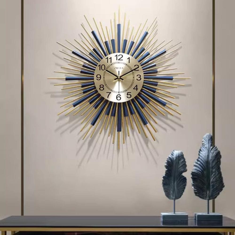 A Living Room Decorative Wall Clock with a distinctive presence, made to enhance a curated interior.