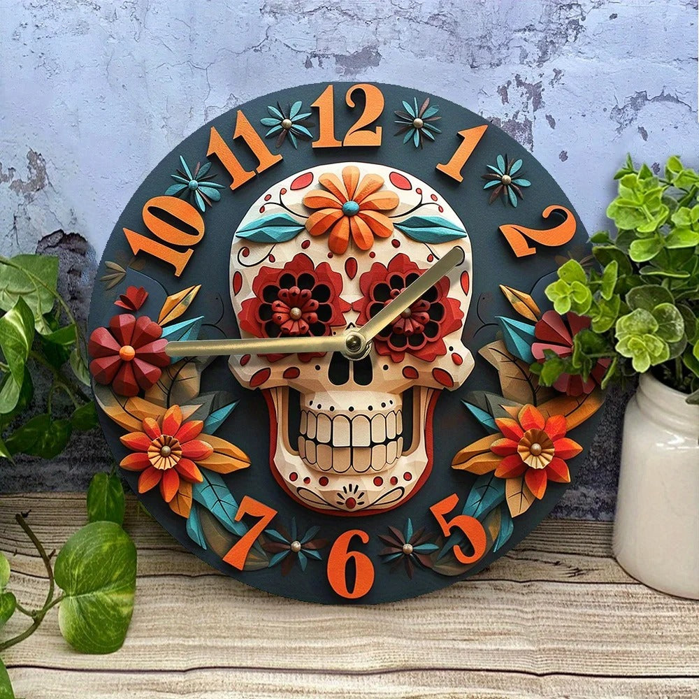 Skeleton Wall Clock