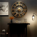 The Industriel Style Wall Clock displayed as a functional yet eye-catching feature for the home.
