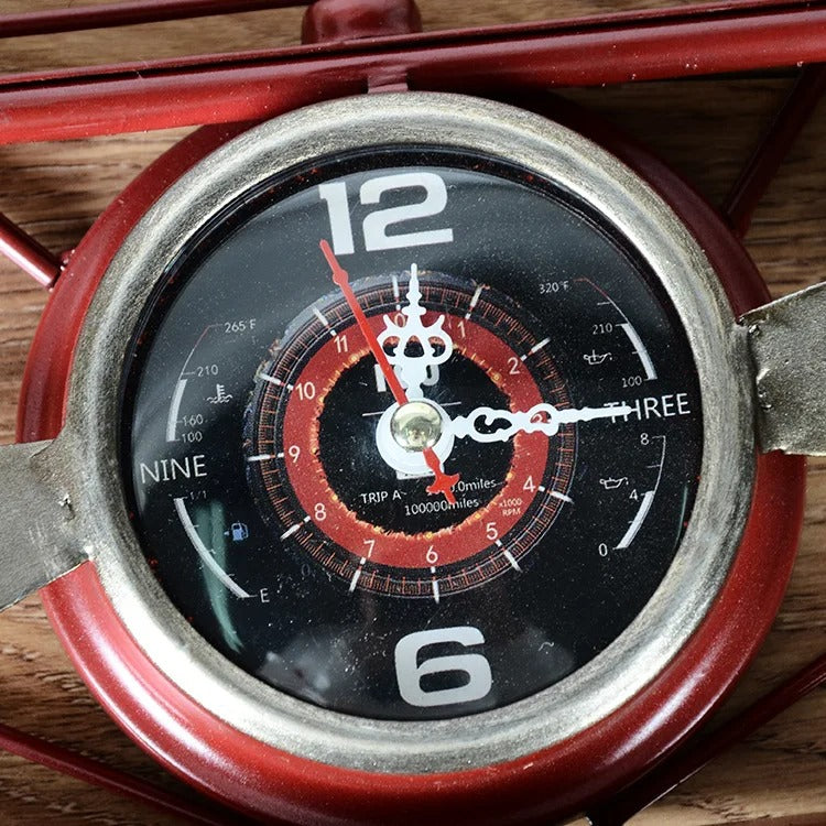 Retro Style Wall Clock