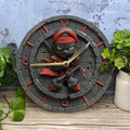 The Ninja Clock displayed as a functional yet eye-catching feature for the home.