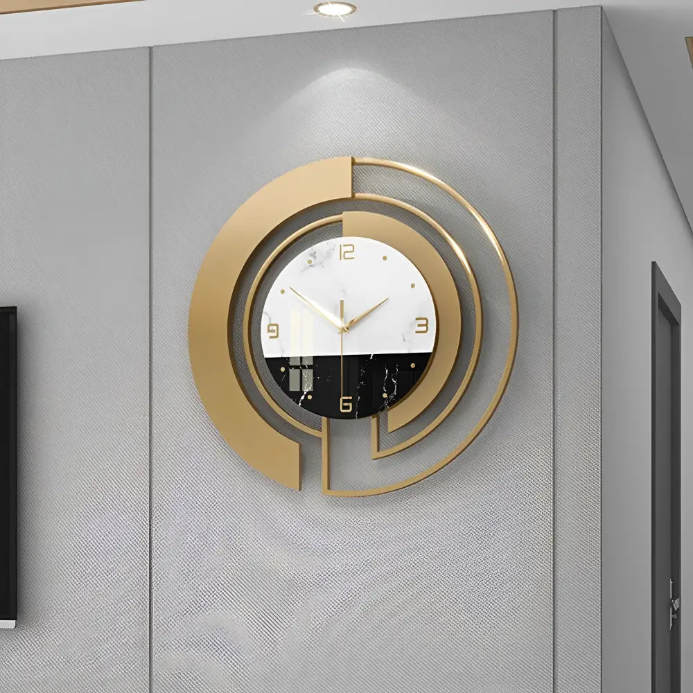 Black and Gold Clock