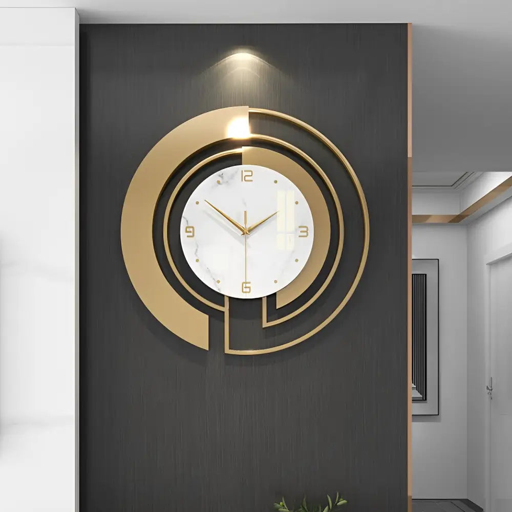 Black and Gold Clock
