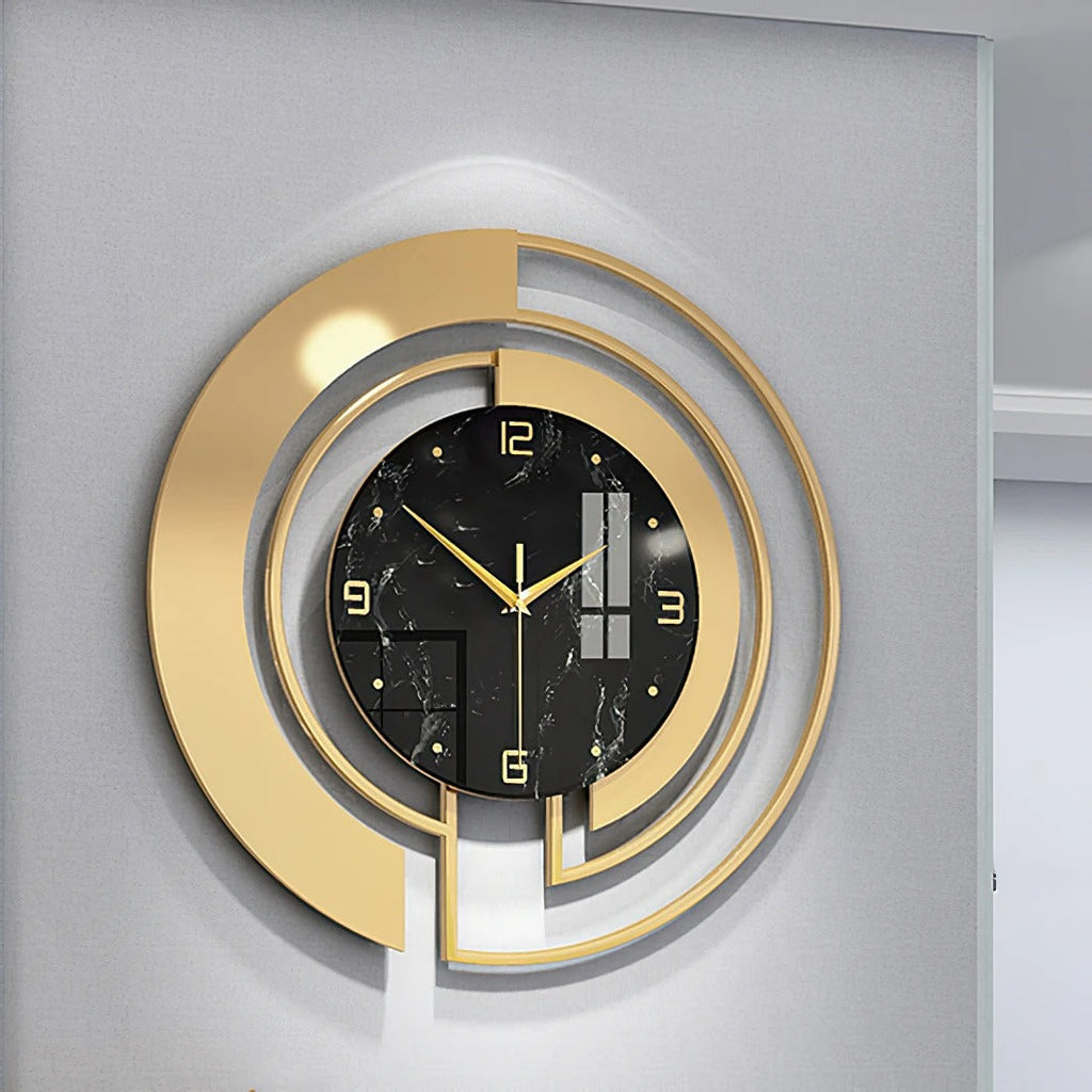 Black and Gold Clock