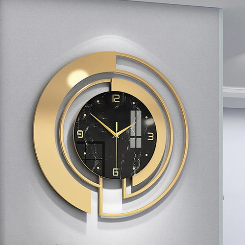 Black and Gold Clock