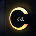 This Digital LED Clock adds a tailored balance of function and visual interest to home decor.