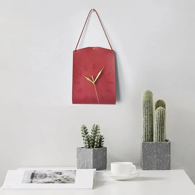 The Unique Clock shown as a refined decorative accent for a modern living space.