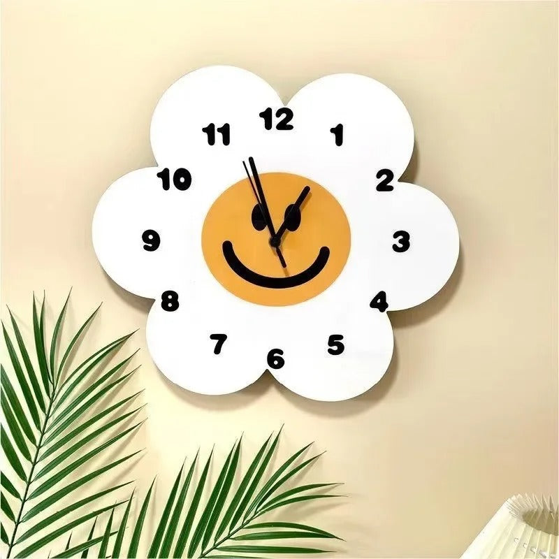 Forme of Flowers Clock