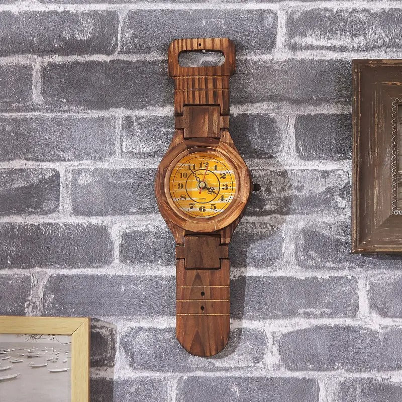 Unique in Wood Clock