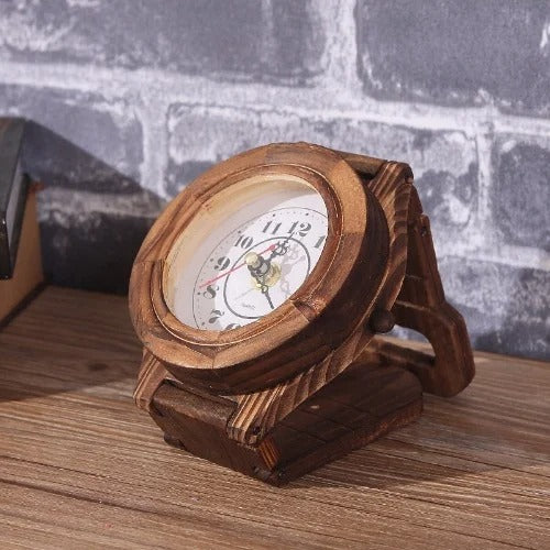 Unique in Wood Clock