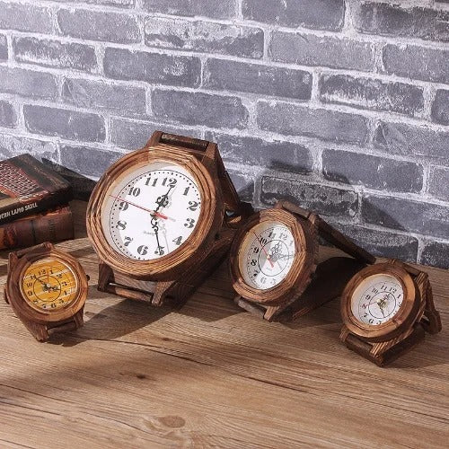 Unique in Wood Clock