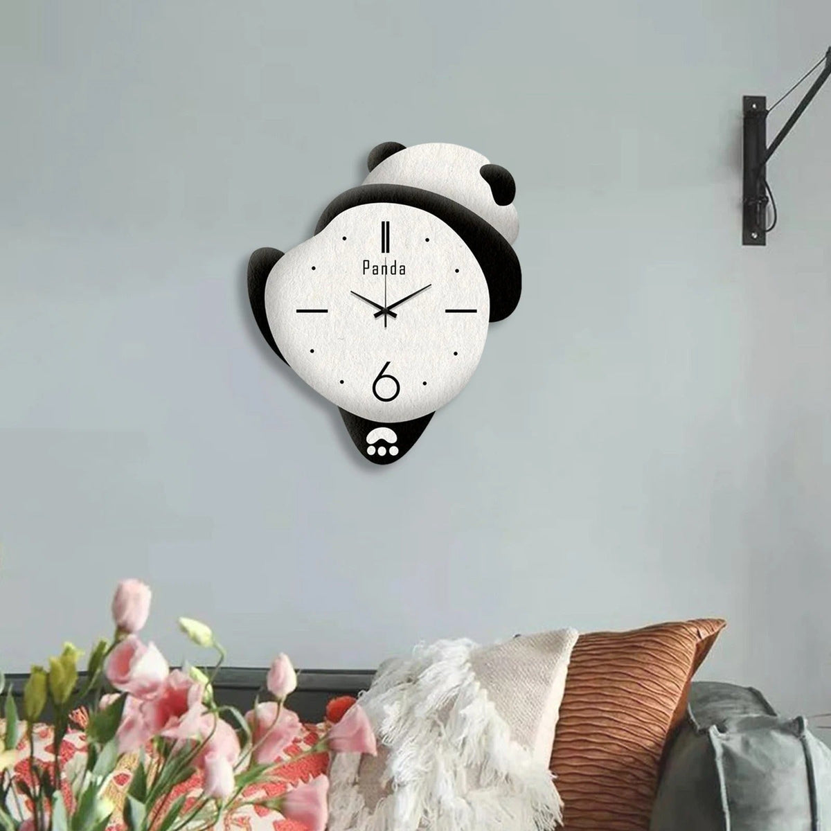 Unique Panda Clock