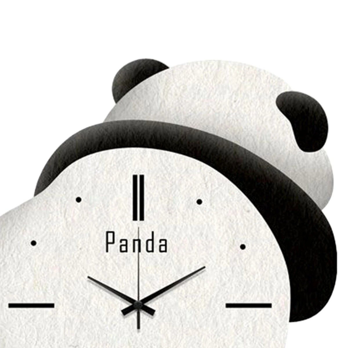 Unique Panda Clock