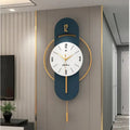 This Pendulum Clock brings a polished clock design and decorative character to the wall.