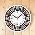 This Personalizede Photo Clock adds a tailored balance of function and visual interest to home decor.